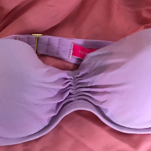Victoria Secret Size 32 B Strapless Padded Bra - Picture 1 of 3